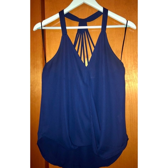 Lily White Navy Tank Top - Picture 4 of 4